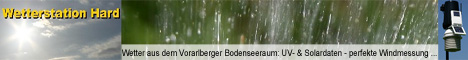 Wetterstation Hard am Bodensee